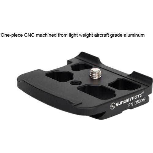 Sunwayfoto PN-D800R Quick Release Plate for Nikon D800 DSLR