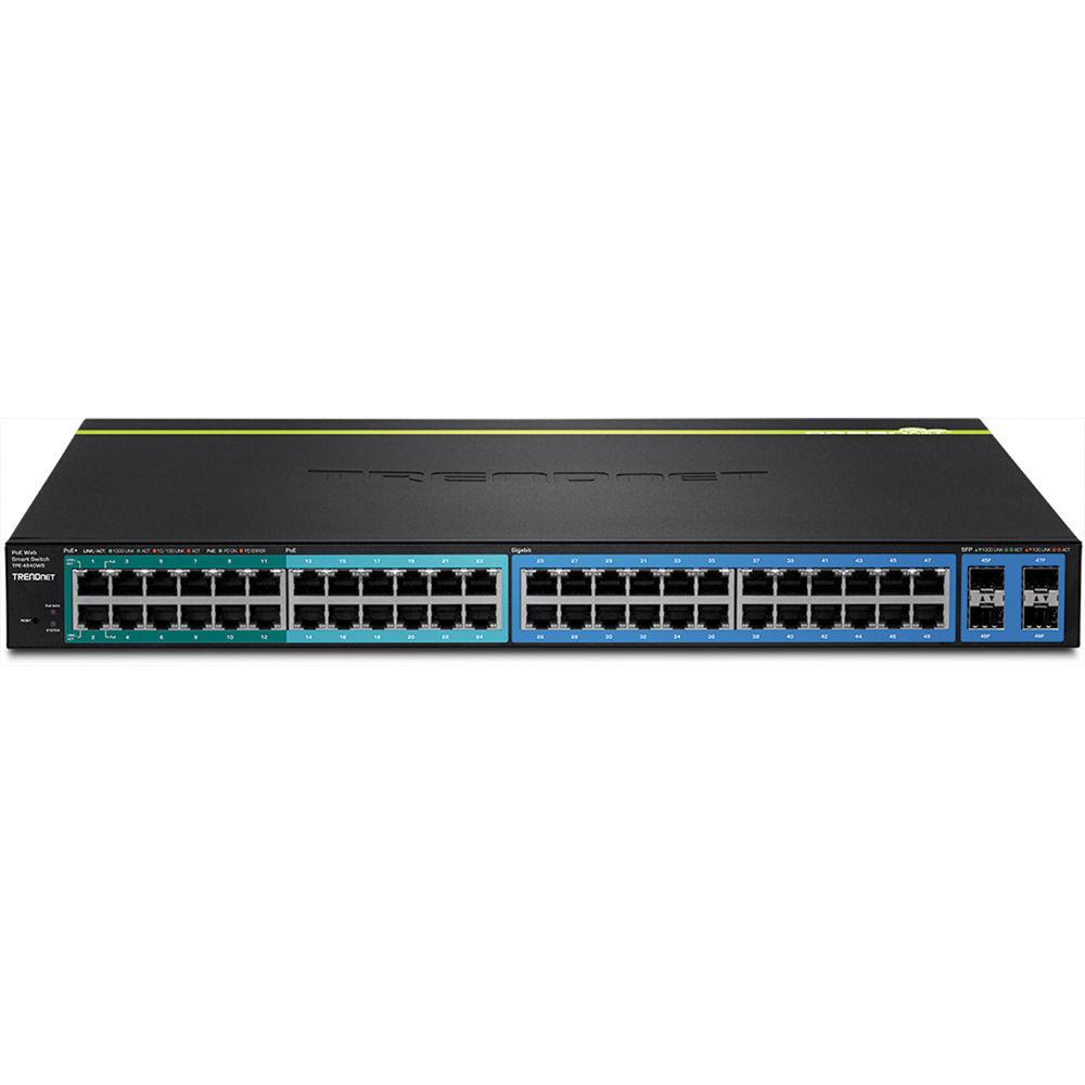 TRENDnet TPE-4840WS 48-Port Gigabit Web Smart PoE Switch