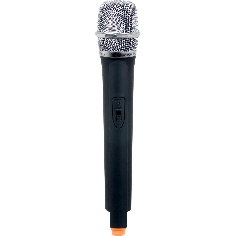 VocoPro UHF-5816-T1 4-Channel UHF Wireless Microphone System with Channel 1 Pre-Tuned