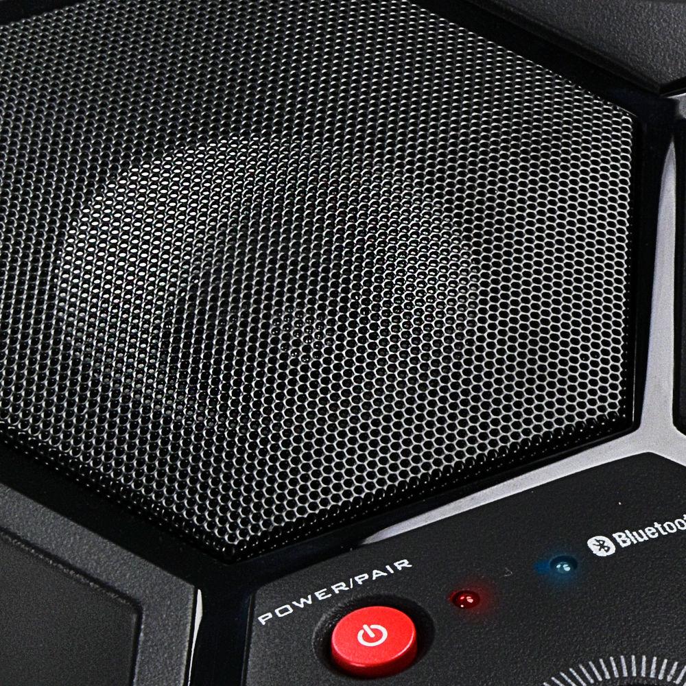 808 Audio Singsation Performer Deluxe Karaoke System with Stereo Wireless Speakers