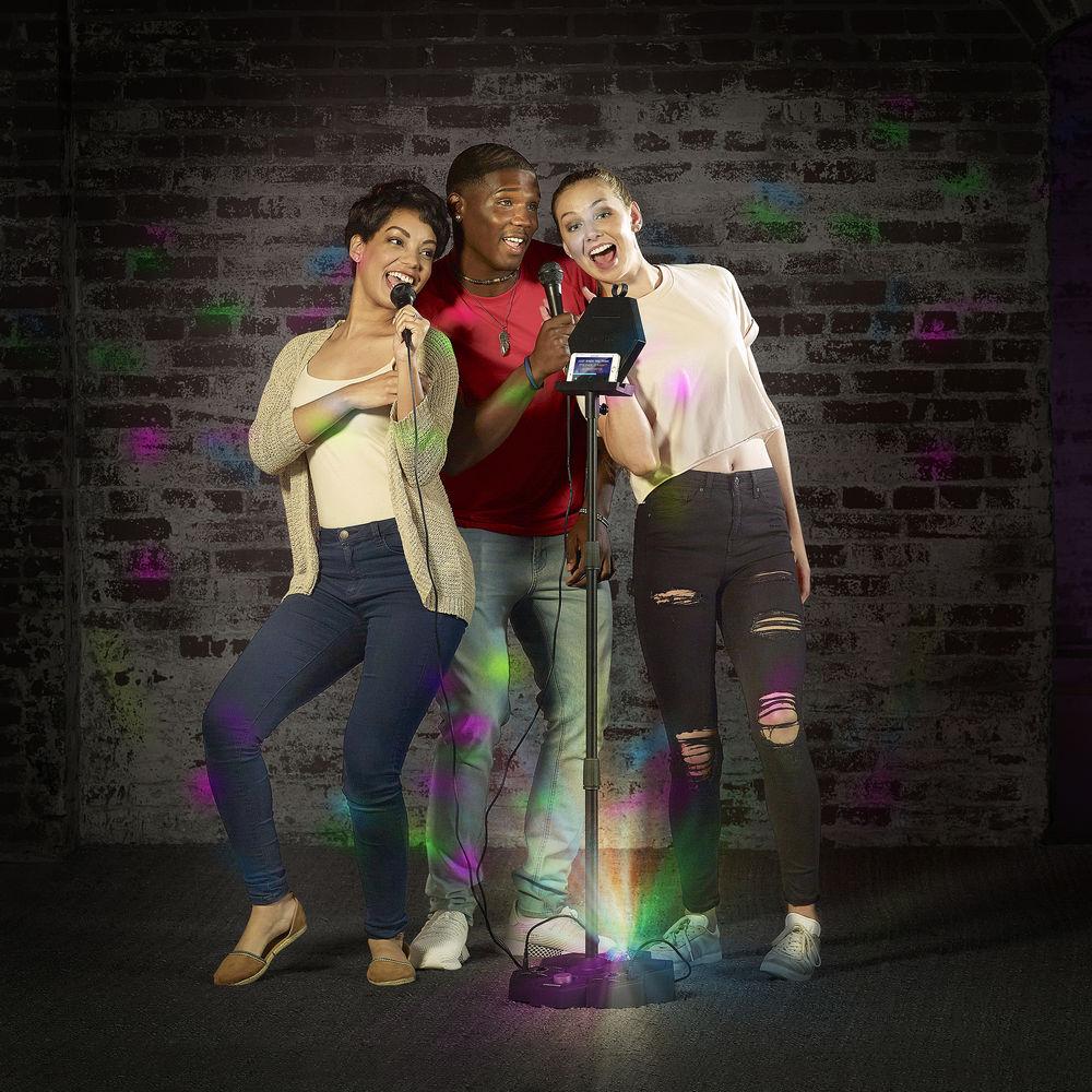 808 Audio Singsation Performer Deluxe Karaoke System with Stereo Wireless Speakers