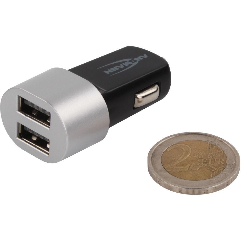 Ansmann 2-Port 3.1A USB Car Charger