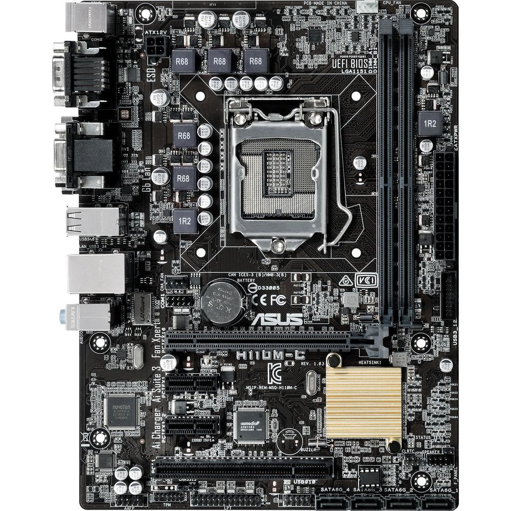 ASUS H110M-C CSM Motherboard