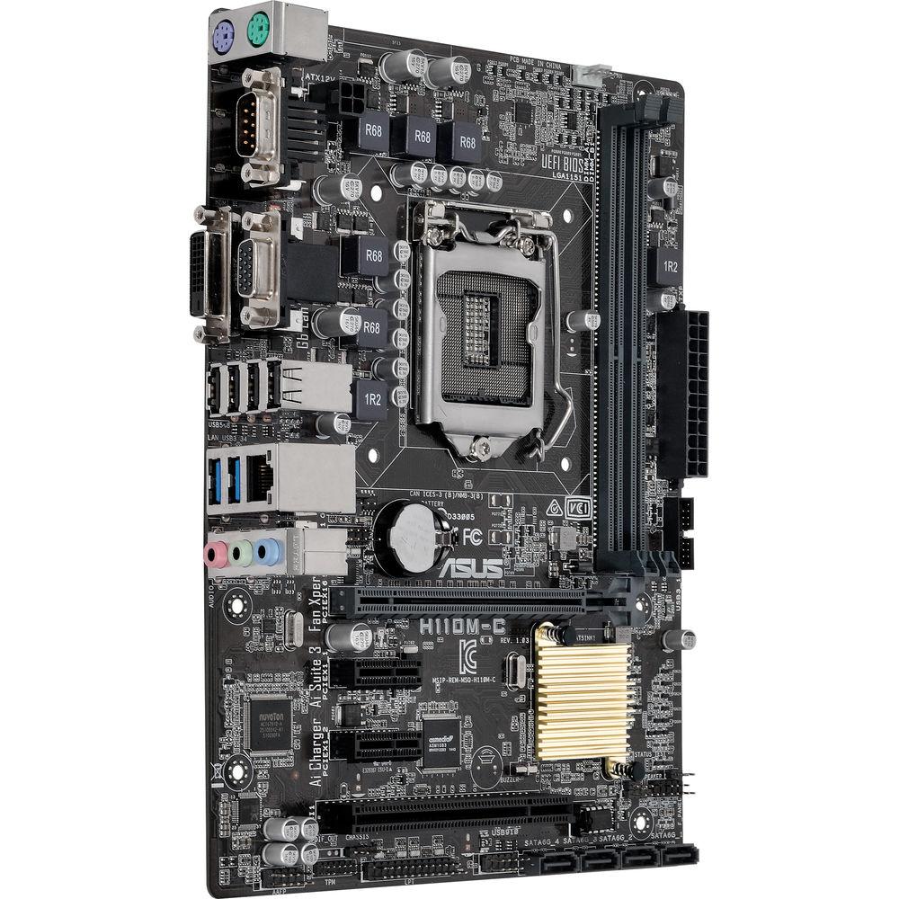 ASUS H110M-C CSM Motherboard