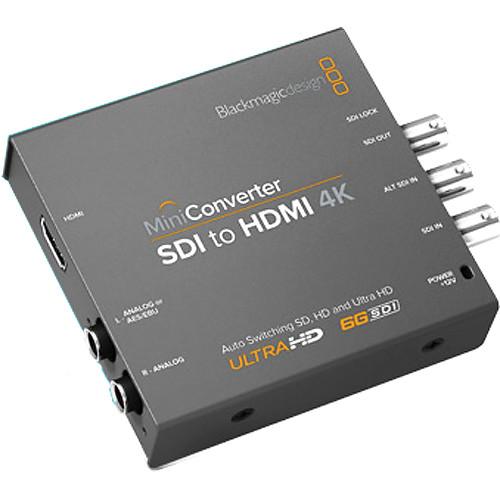 Blackmagic Design Mini Converter 6G-SDI to HDMI 4K, Blackmagic, Design, Mini, Converter, 6G-SDI, to, HDMI, 4K