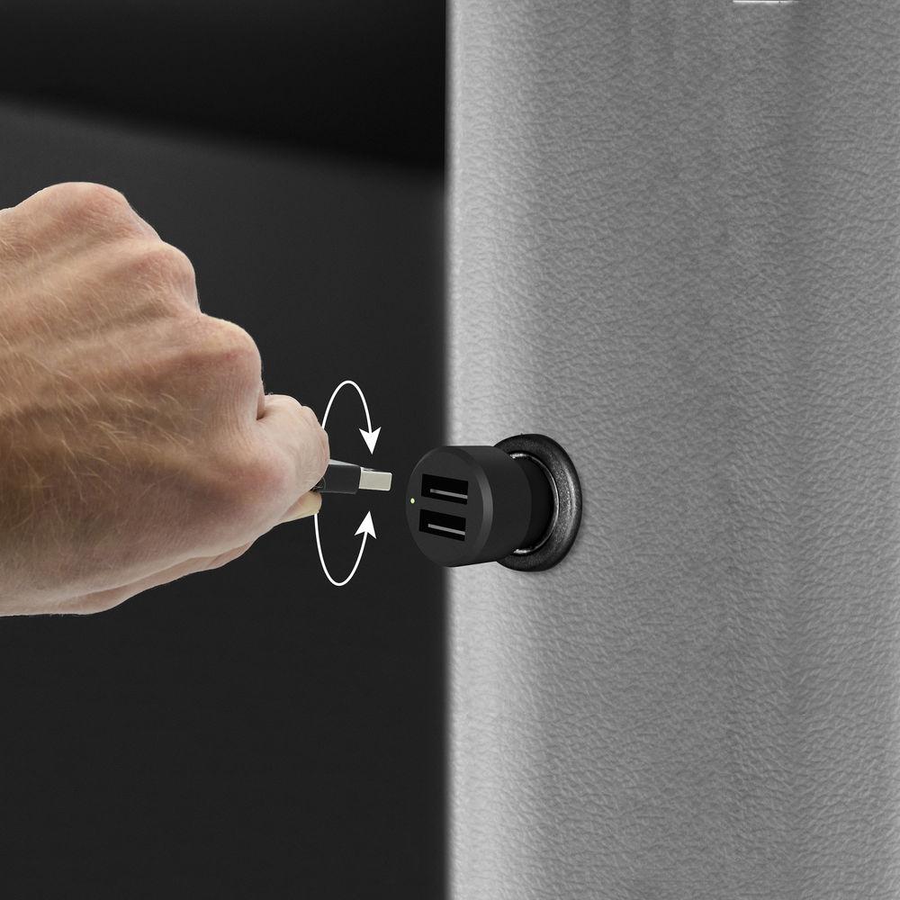 Bracketron EZCharge Dual 3.4A USB Charger