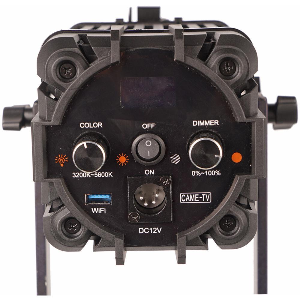 CAME-TV Boltzen 60W Fanless Focusable Fresnel Bi-Color LED 3-Light Kit