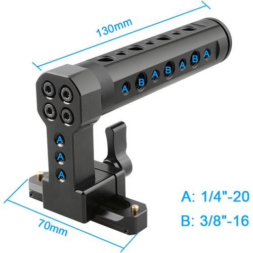CAMVATE Cheese Top Handle with 70mm NATO Rail