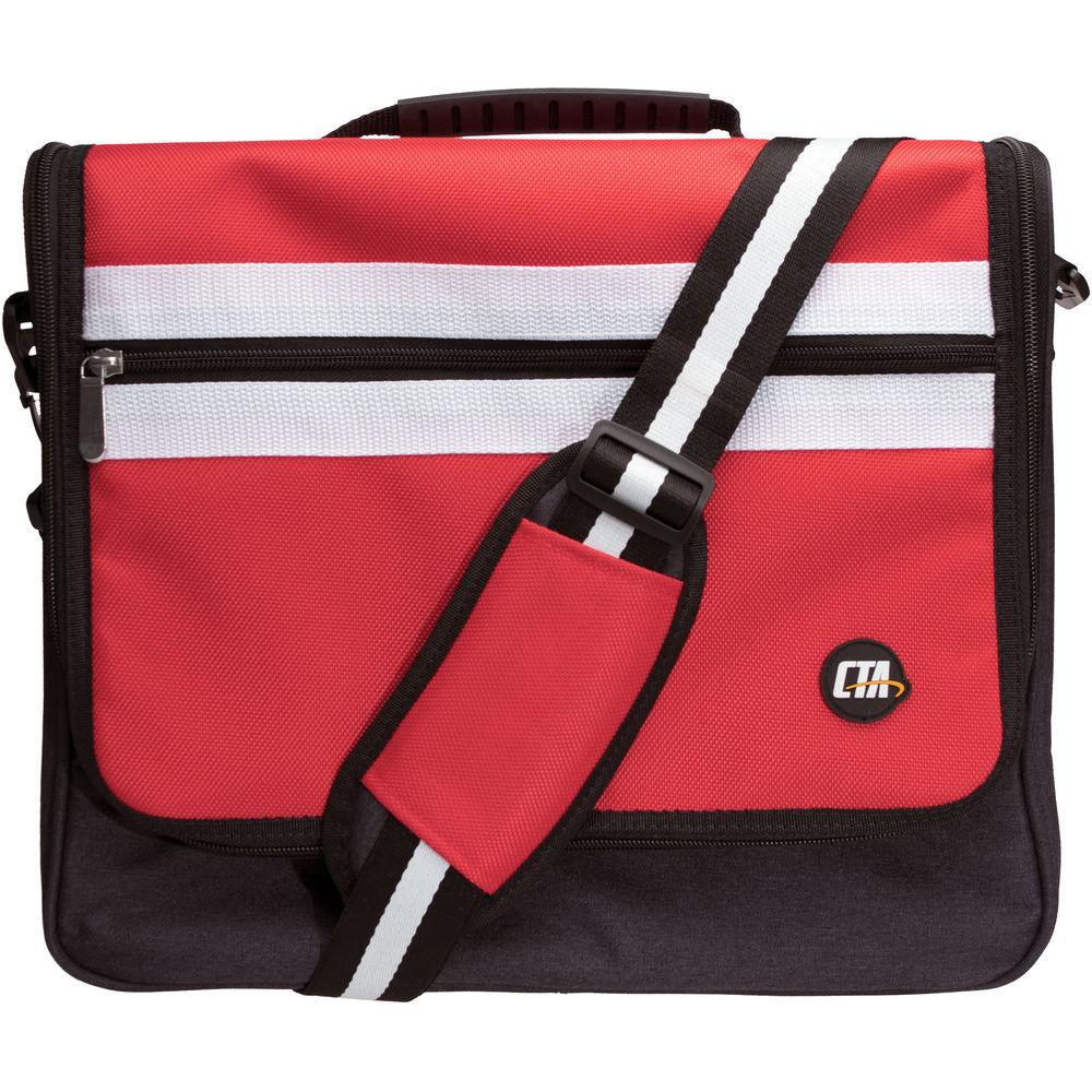 CTA Digital Protective Messenger Bag for Nintendo Switch