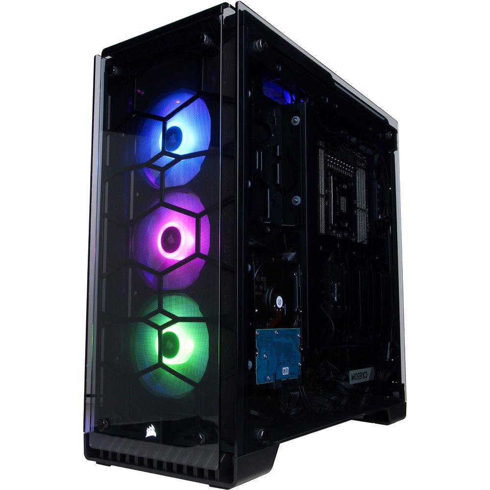 CyberPowerPC Crystal Gaming Series Pro Desktop Computer