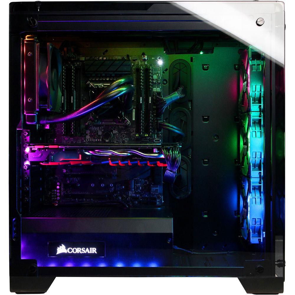 CyberPowerPC Crystal Gaming Series Pro Desktop Computer