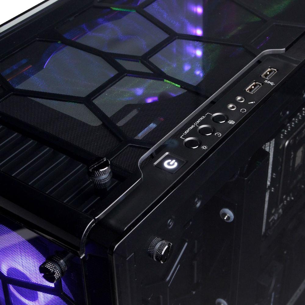 CyberPowerPC Crystal Gaming Series Pro Desktop Computer