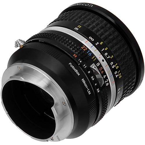 FotodioX Nikon F Pro Lens Adapter for Leica M-Mount Cameras