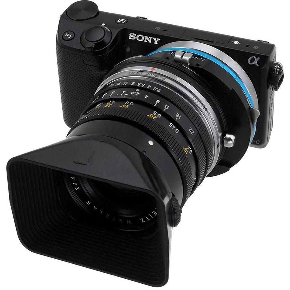 FotodioX Pro Shift Mount Adapter for Leica R-Mount Lens to Sony E-Mount Camera, FotodioX, Pro, Shift, Mount, Adapter, Leica, R-Mount, Lens, to, Sony, E-Mount, Camera