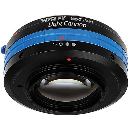 FotodioX Vizelex Light Cannon Soft Focus Adapter for Nikon F-Mount G Lens to Micro Four Thirds Cameras, FotodioX, Vizelex, Light, Cannon, Soft, Focus, Adapter, Nikon, F-Mount, G, Lens, to, Micro, Four, Thirds, Cameras