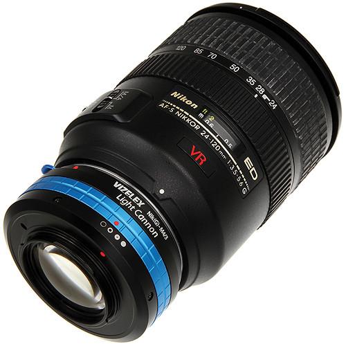FotodioX Vizelex Light Cannon Soft Focus Adapter for Nikon F-Mount G Lens to Micro Four Thirds Cameras