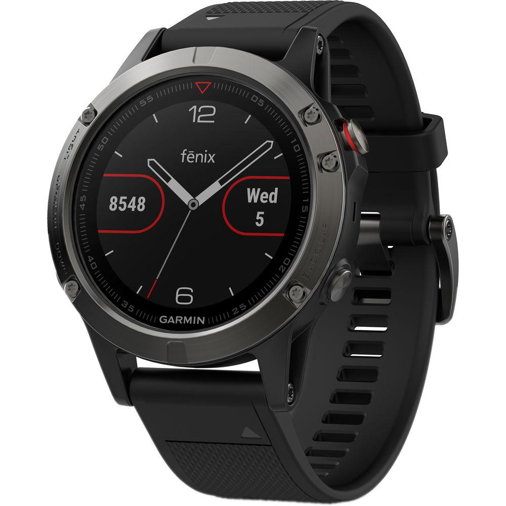Garmin fenix 5 Sapphire Edition Multi-Sport Training GPS Watch Performer Bundle