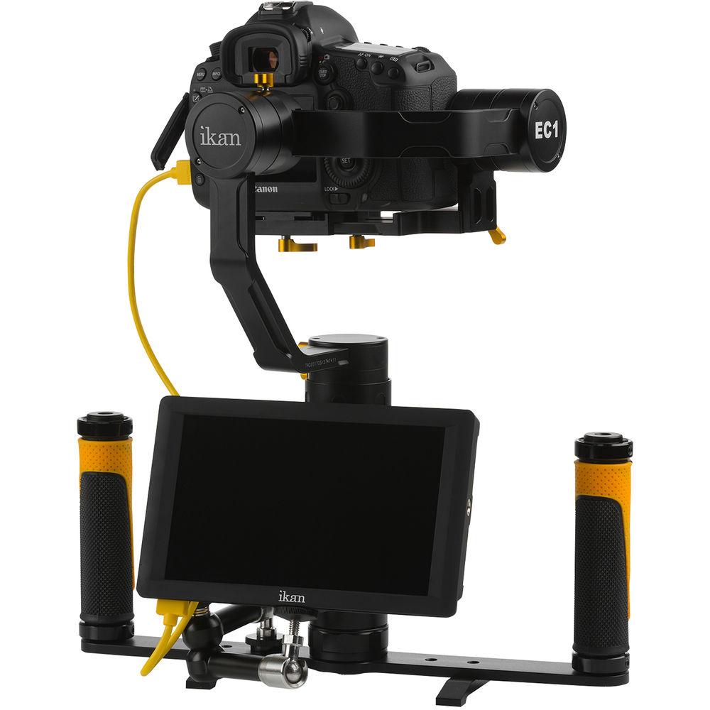 ikan DS2 Beholder 3-Axis Gimbal and DH7 Monitor Kit with Nikon EL15-Series Battery