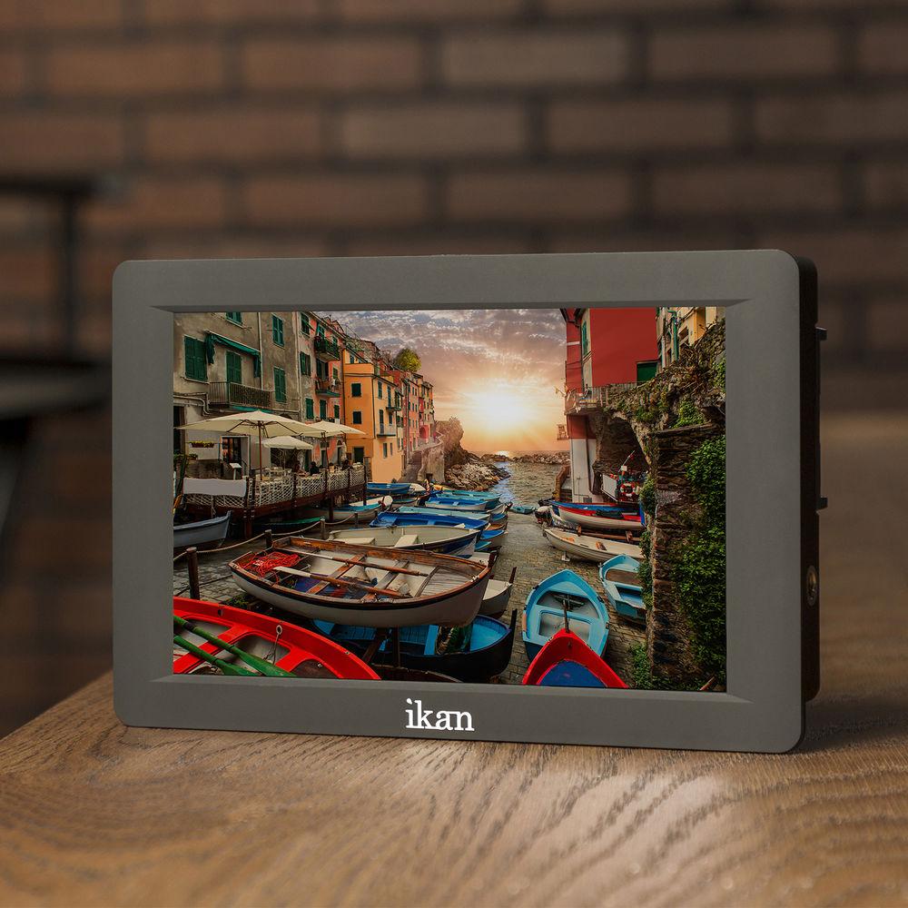 ikan S7H-DK Saga 7" High-Brightness On-Camera Monitor Deluxe Kit