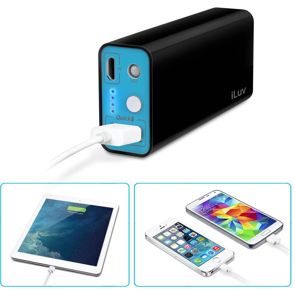 iLuv myPower 5200 Portable Battery Pack, iLuv, myPower, 5200, Portable, Battery, Pack