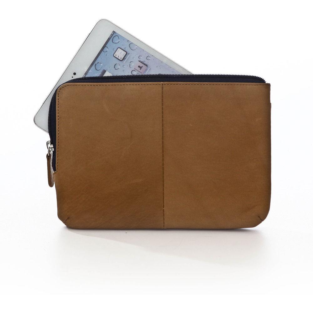 Jill-E Designs Beck Leather Sleeve with Stand for 7" Tablet