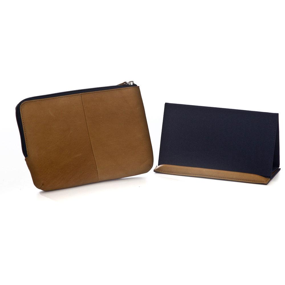 Jill-E Designs Beck Leather Sleeve with Stand for 7" Tablet