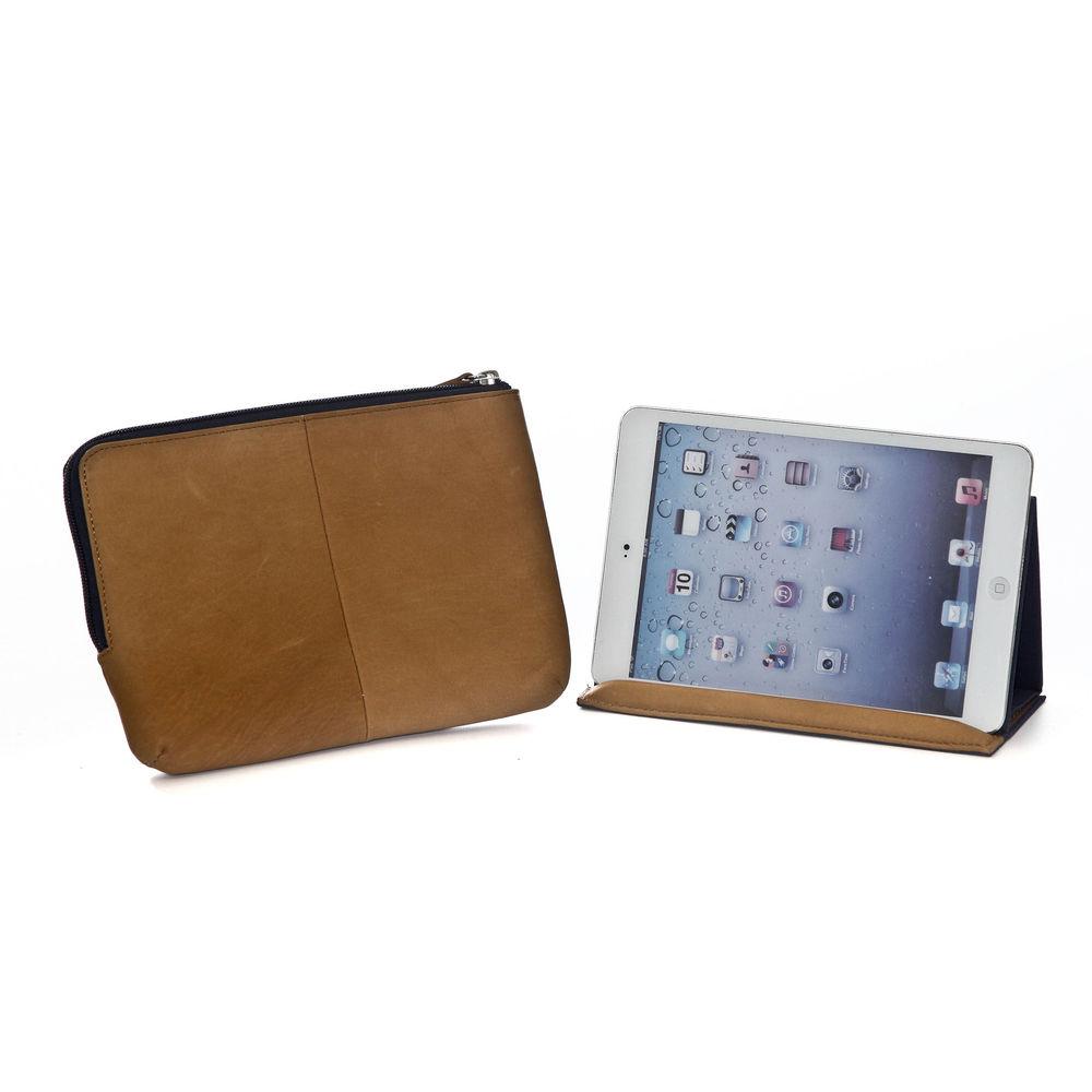 Jill-E Designs Beck Leather Sleeve with Stand for 7" Tablet