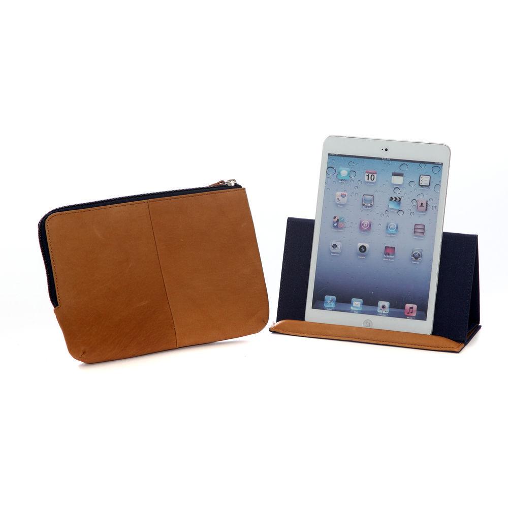 Jill-E Designs Beck Leather Sleeve with Stand for 7" Tablet