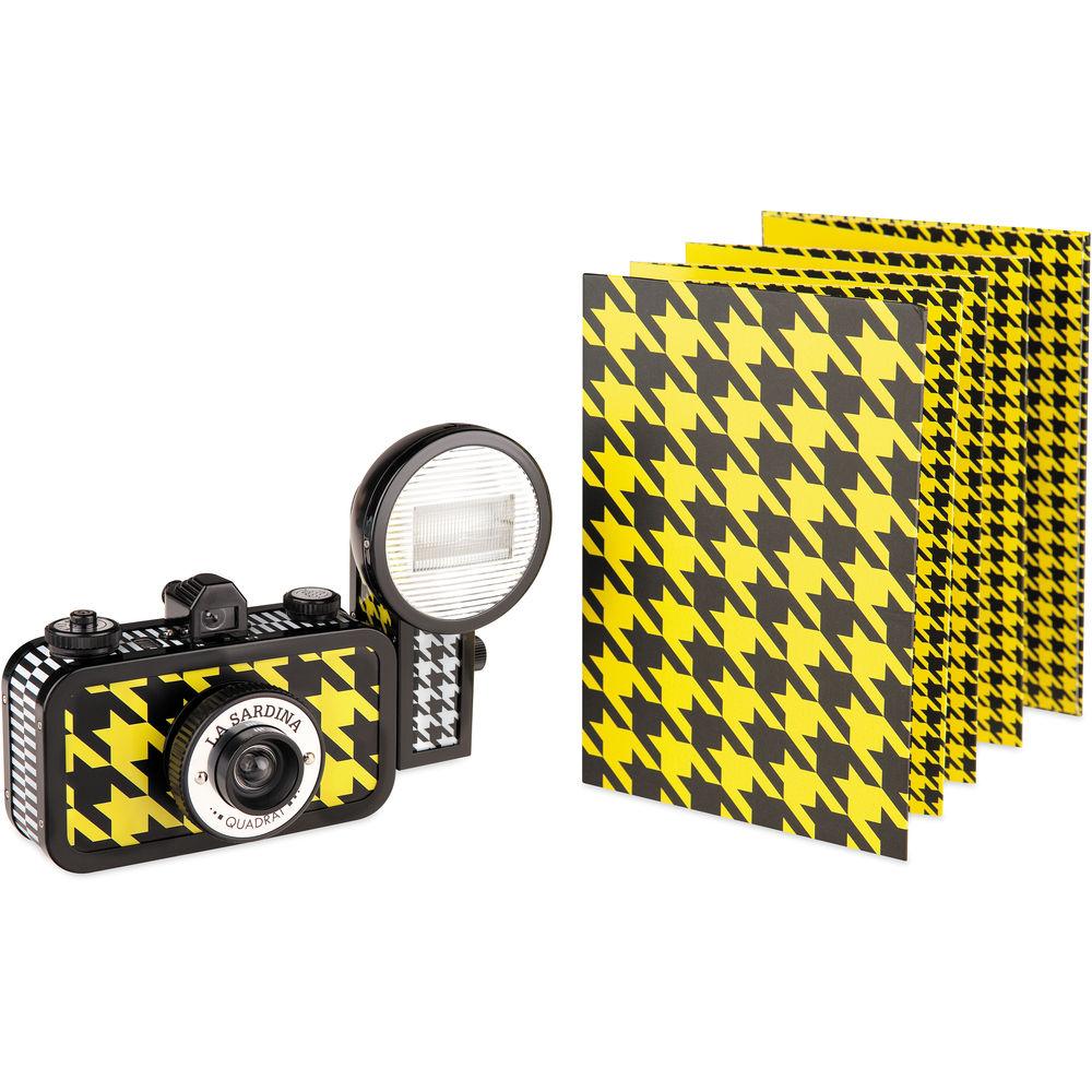 Lomography La Sardina Quadrat Camera with Flash