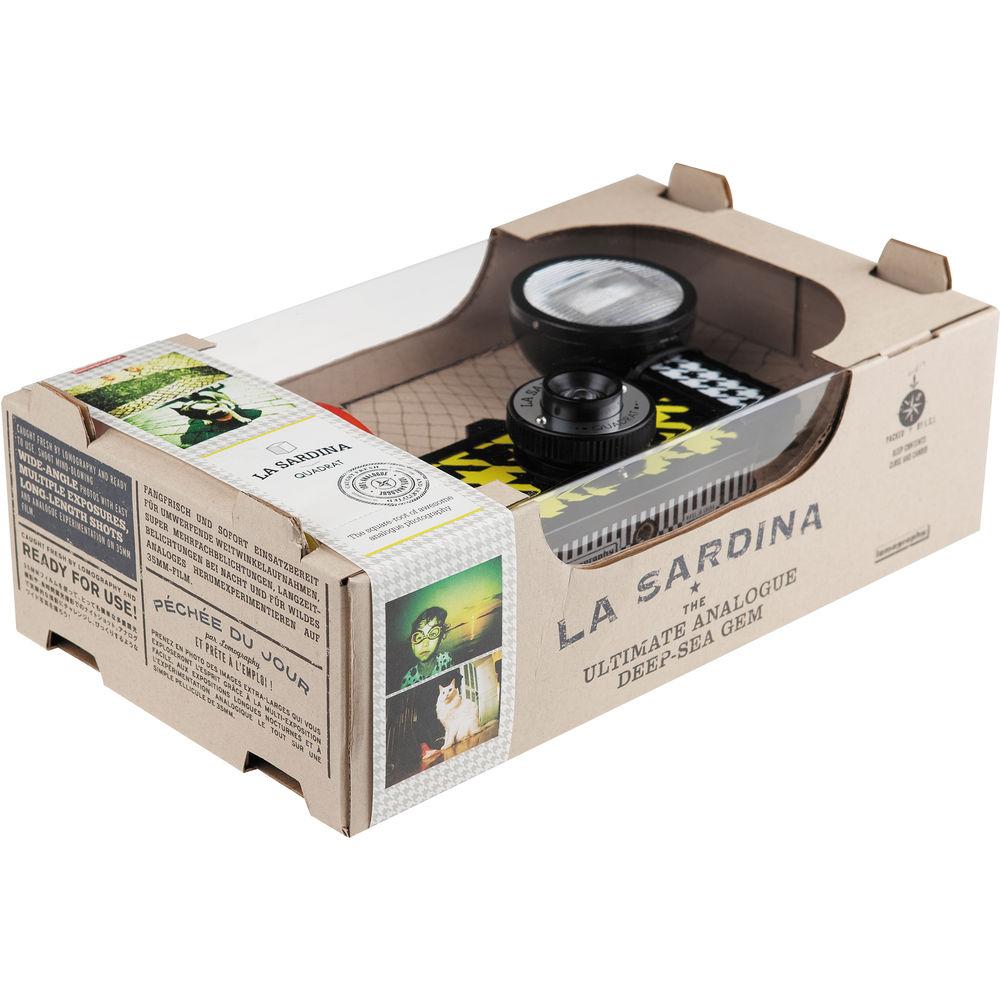 Lomography La Sardina Quadrat Camera with Flash