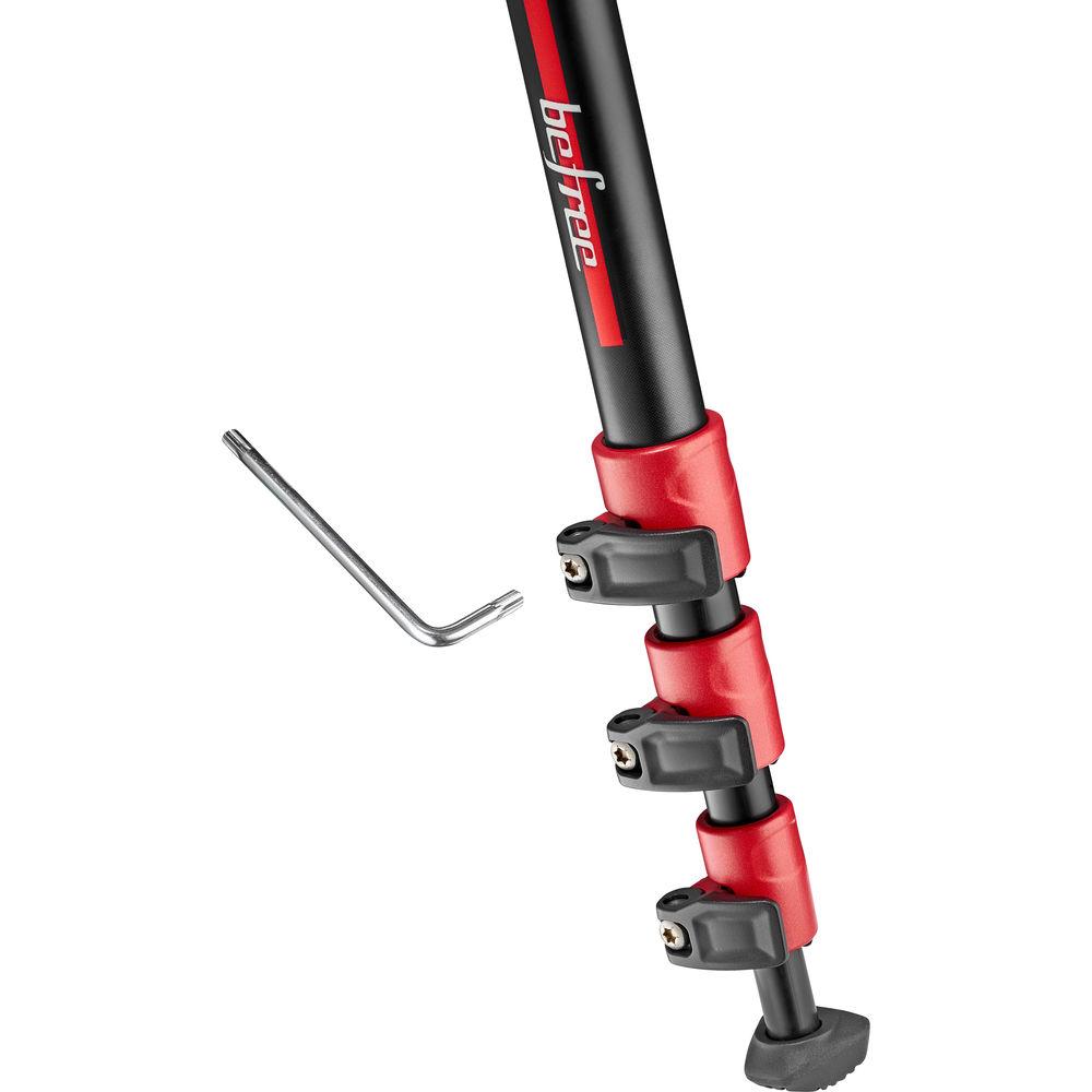 Manfrotto BeFree Color Aluminum Travel Tripod