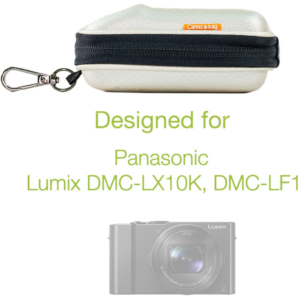 MegaGear Hard Golf Camera Case with Carabiner for Lumix DMC-LX10K & LF1
