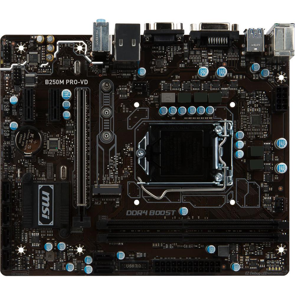 MSI B250M Pro-VD LGA1151 mATX Motherboard