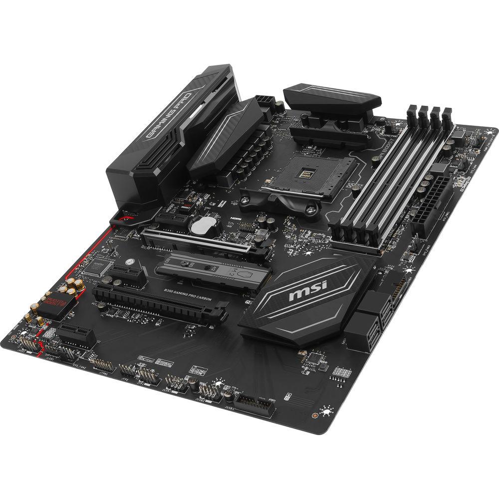 MSI B350 Gaming Pro Carbon AM4 ATX Motherboard