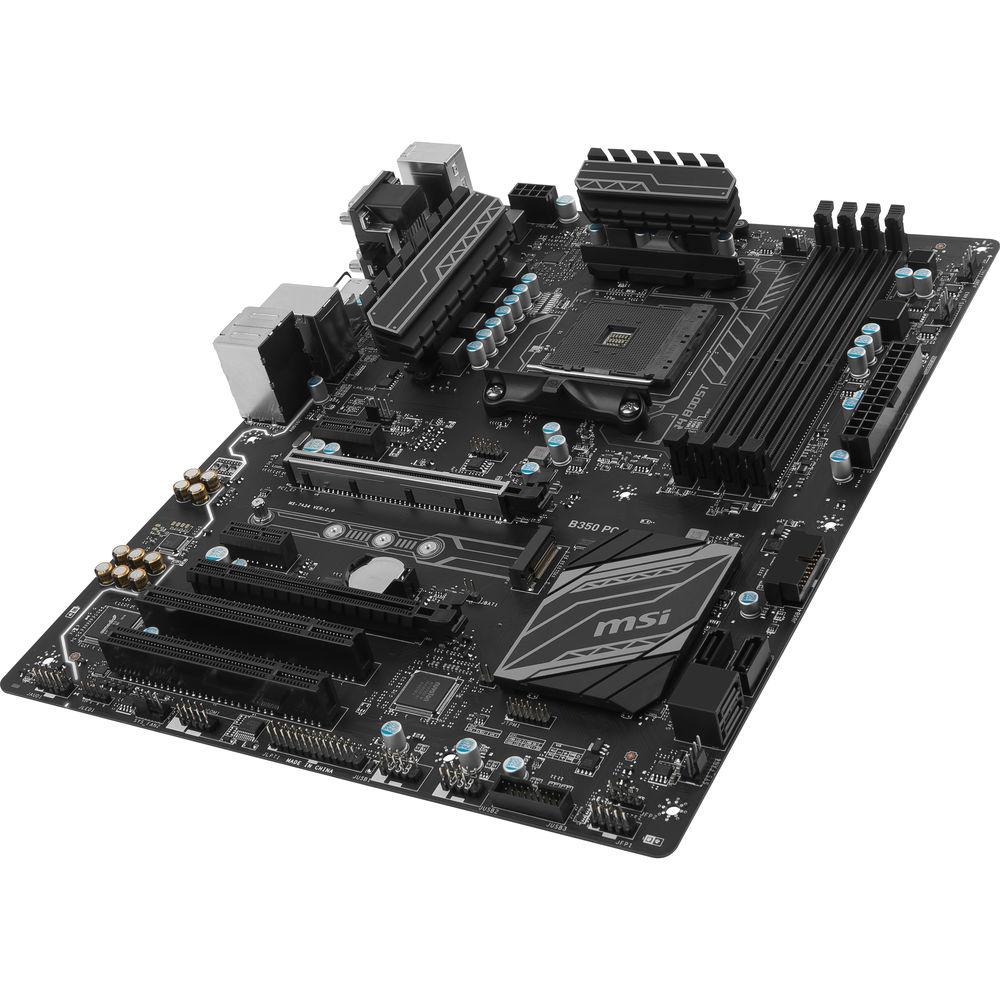 MSI B350 PC Mate AM4 ATX Motherboard
