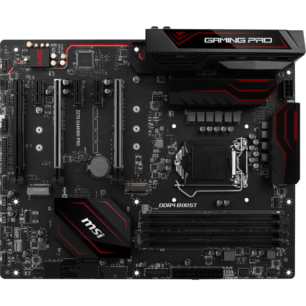 MSI Z270 Gaming Pro LGA1151 ATX Motherboard