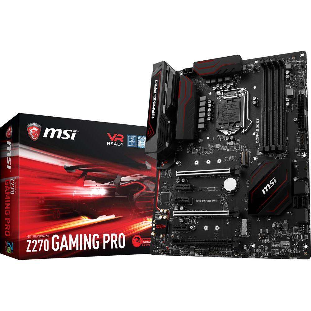 MSI Z270 Gaming Pro LGA1151 ATX Motherboard