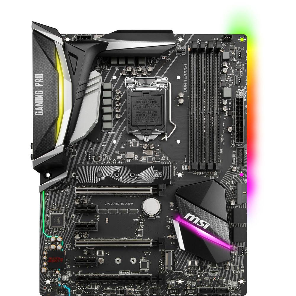 MSI Z370 Gaming Pro Carbon LGA 1151 ATX Motherboard