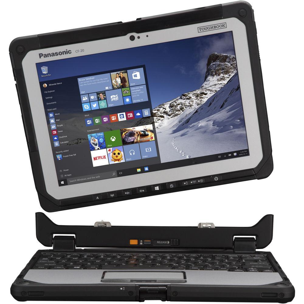 Panasonic 10.1" Toughbook 20 Multi-Touch 2-in-1 Laptop