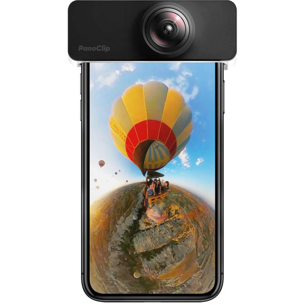 PanoClip Snap-On 360° Lens for iPhone X, PanoClip, Snap-On, 360°, Lens, iPhone, X