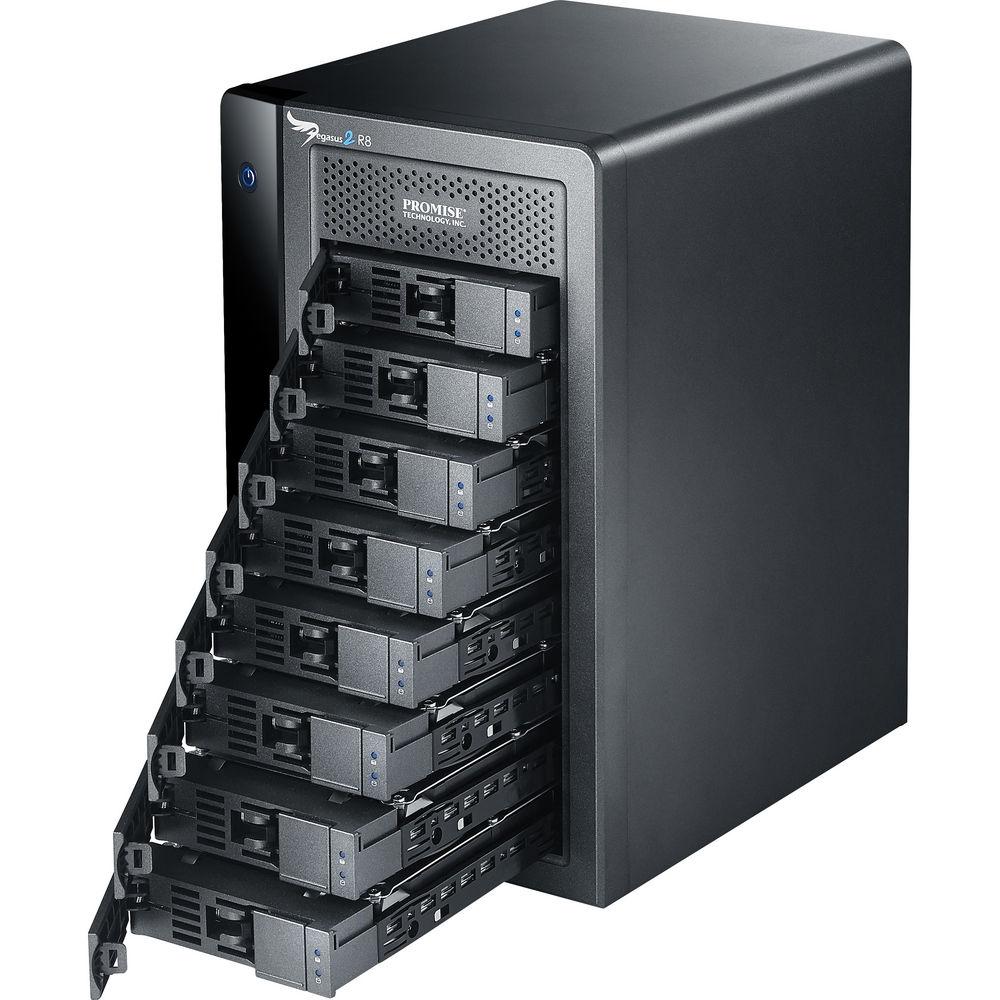 Promise Technology 24TB Pegasus2 R8 Thunderbolt 2 RAID Storage Array