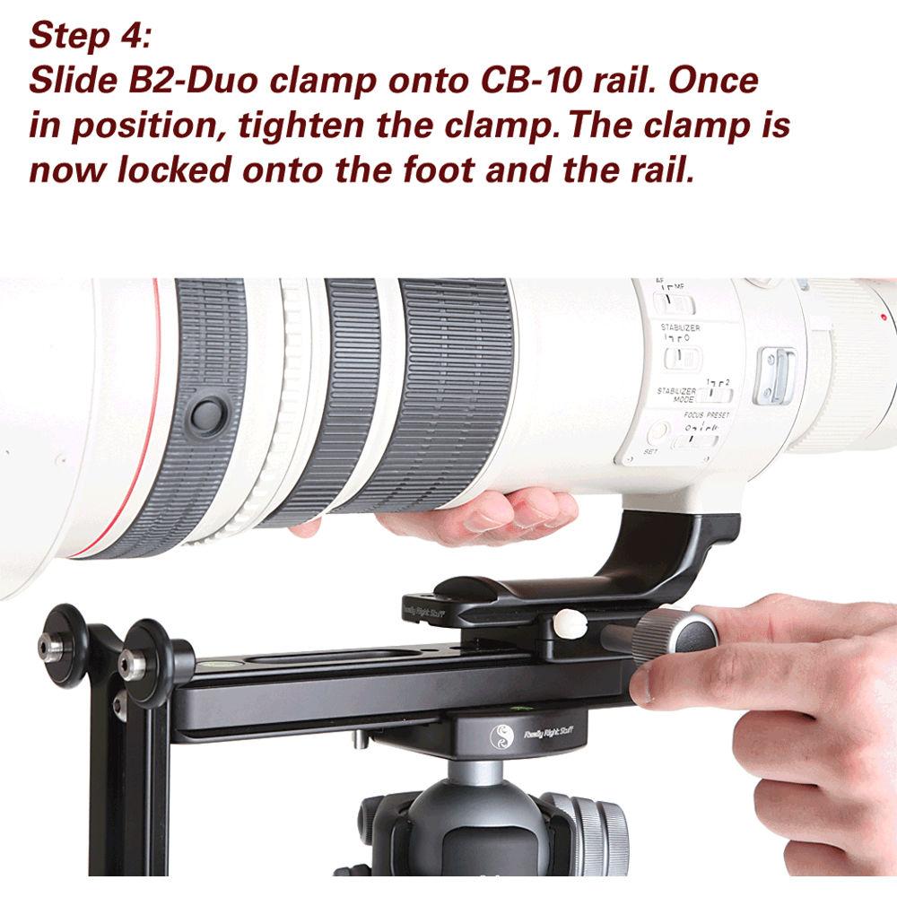 Really Right Stuff Long Lens Y-Support Package with Dual Quick Release Clamps