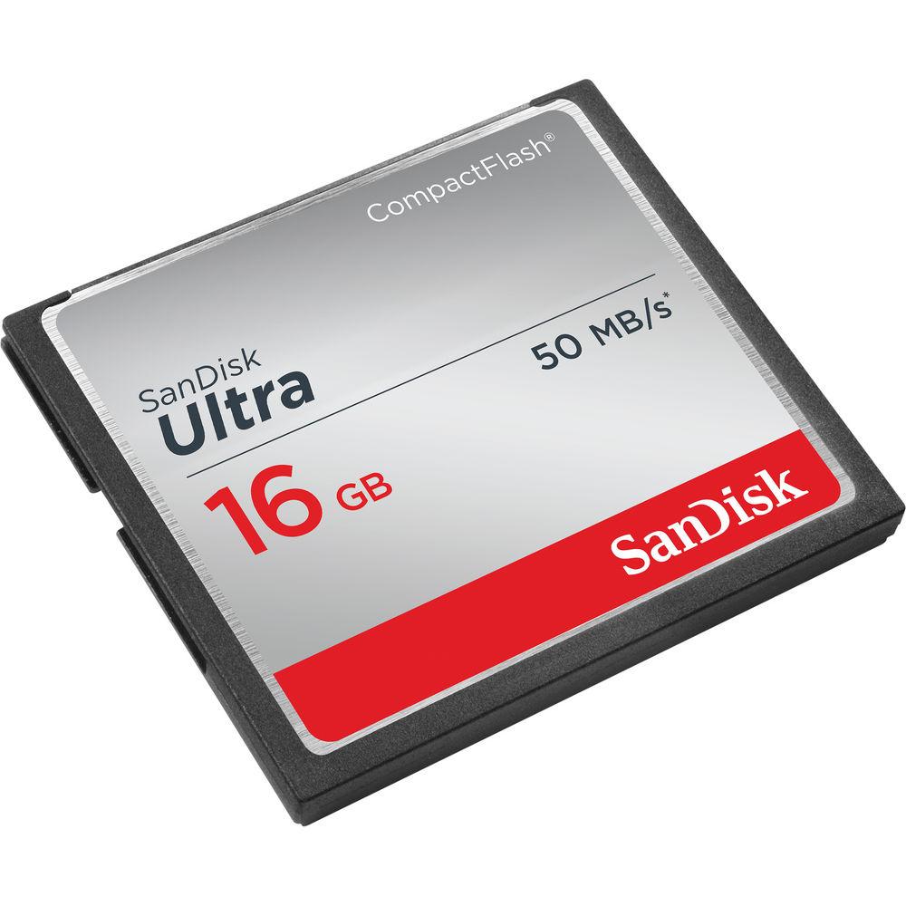 SanDisk 16GB Ultra CompactFlash Memory Card