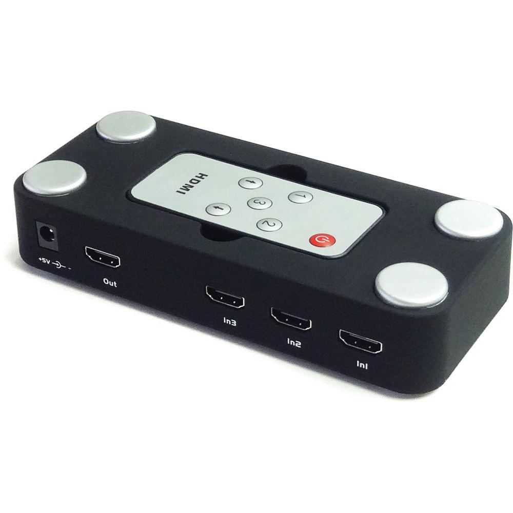 Tera Grand HD-VE500 HDMI Switch 3 to 1 with Remote & Power, Tera, Grand, HD-VE500, HDMI, Switch, 3, to, 1, with, Remote, &, Power