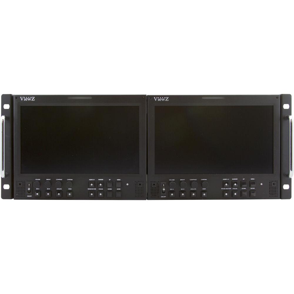 ViewZ 9" 3G-SDI Video Production Rackmount Monitor