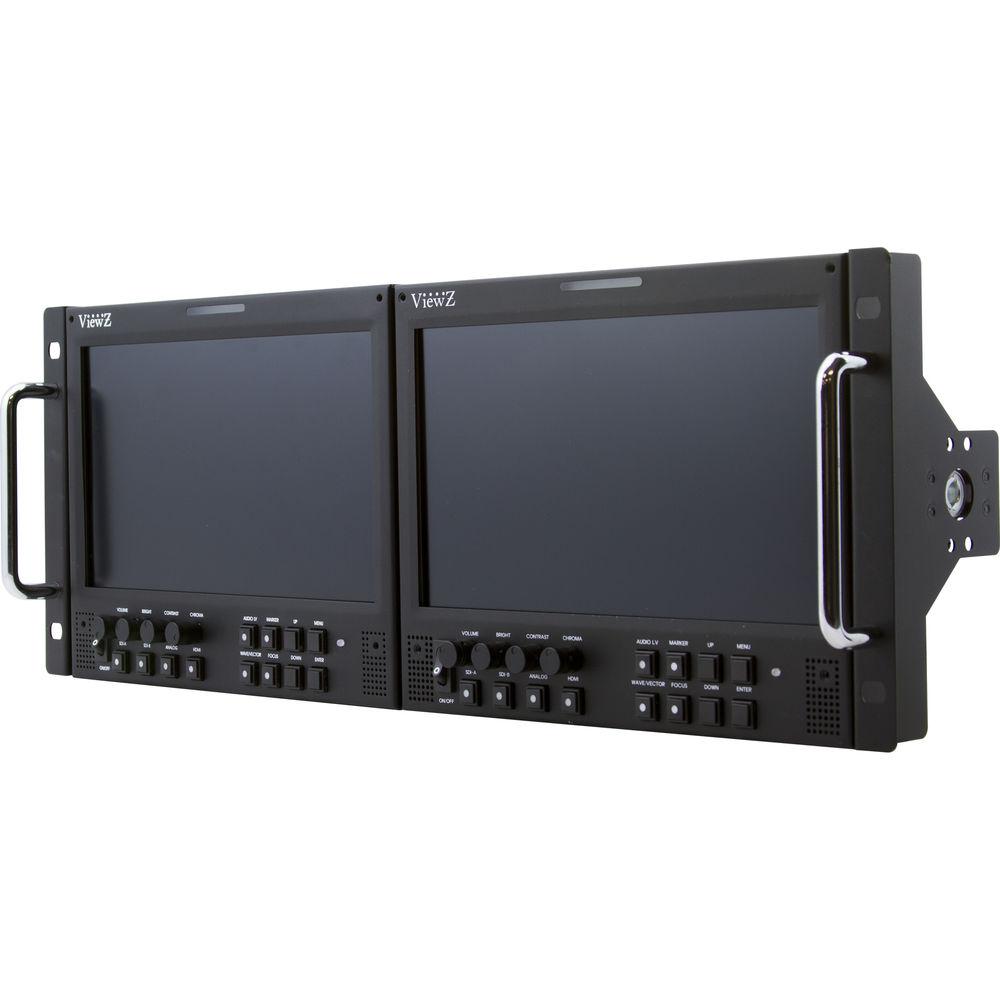 ViewZ 9" 3G-SDI Video Production Rackmount Monitor