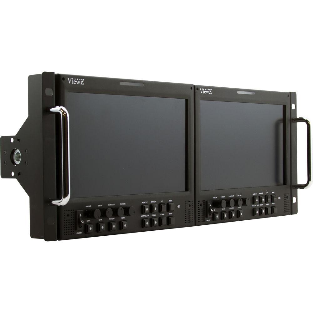 ViewZ 9" 3G-SDI Video Production Rackmount Monitor