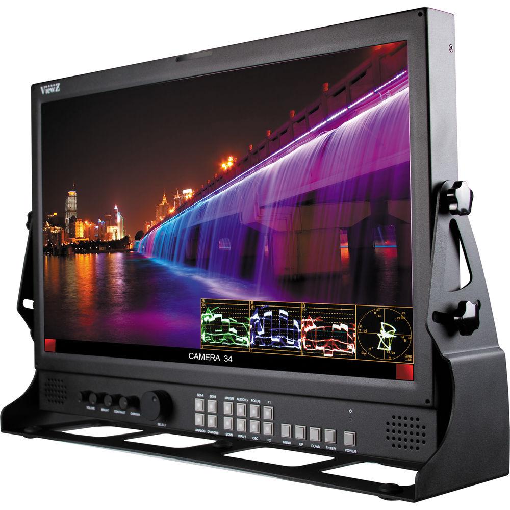 ViewZ VZ-185PM-P 18.5" 3G-SDI & 8-Bit Video Production Monitor