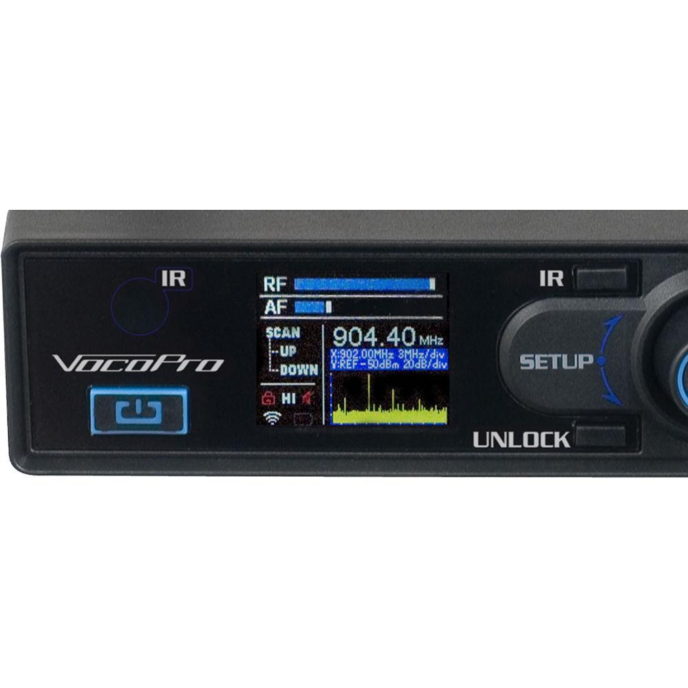 VocoPro Digital-1 Twin Pack, 2 Digital Wireless Handheld Mic Package with Carrying Bag