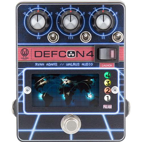 WALRUS AUDIO DEFCON4 Preamp and EQ Pedal for Electric Guitar, WALRUS, AUDIO, DEFCON4, Preamp, EQ, Pedal, Electric, Guitar